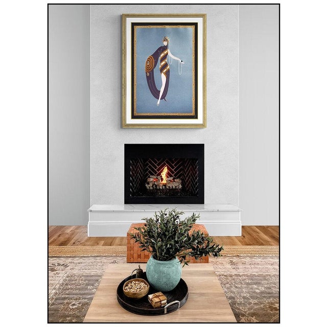 Message us to inquire about custom framing options! (Included for free with every purchase) The artwork here, "Pearls and...