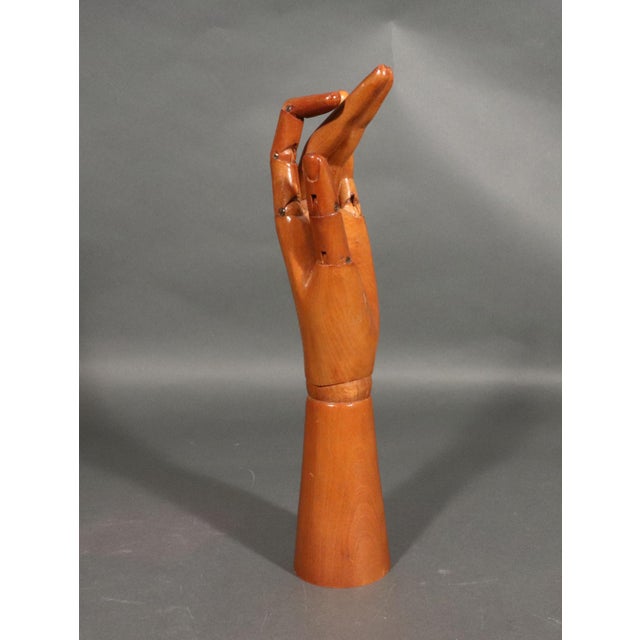 Articulated Wood Artist Hand Model | Chairish