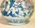 Ceramic Large Vintage Baluster Shaped, Chinese Porcelain Vase W/ Pink, Green and Blue Chrysanthemums For Sale - Image 7 of 8