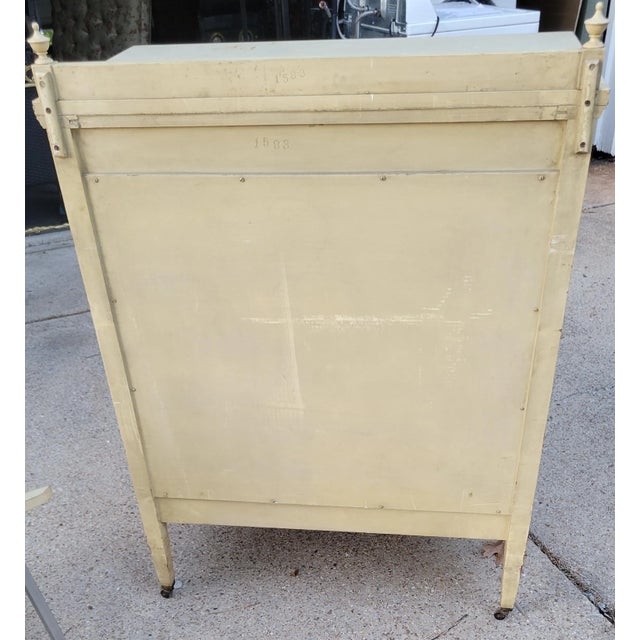 Find Antique Dresser With Ornate Lilly of the Valley Door Knobs For Sale - Image 12 of 12