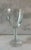 Traditional Set of 8 Vintage Ribbed Stem Wine Glasses For Sale - Image 3 of 9