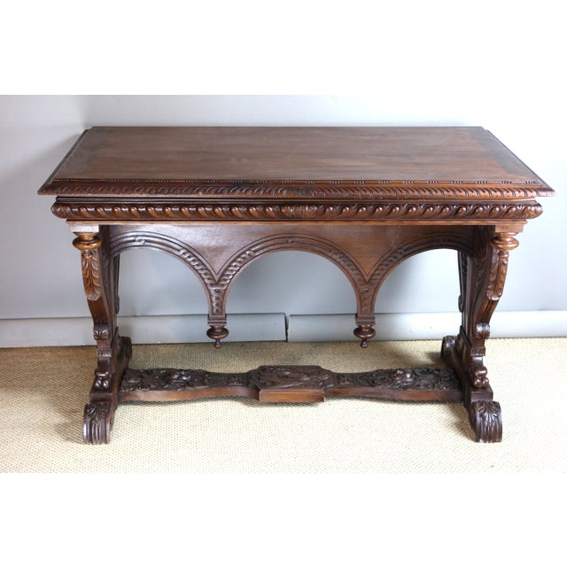 Renaissance Style Center Table For Sale - Image 6 of 12