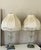 Boho Chic Antique Bohemian Cut Crystal Pendants Table Lamps Gitandoles For Sale - Image 3 of 6