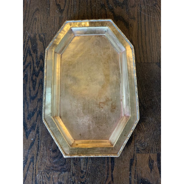 Antique Brass Tray Chairish