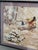 The artwork depicts an elegant classical scene reminiscent of The Tale of Genji. Four court princesses or noblewomen are...