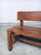 Wood Brutalist Hand-Crafted Oak Bench, Belgium, 1960s For Sale - Image 7 of 18