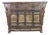 Carved Elm Dual-Drawer Cabinet For Sale