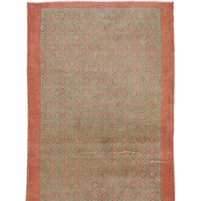 Rustic Galerie Shabab Collection Mid-20th Century Turkish Anatolian Runner For Sale - Image 3 of 10
