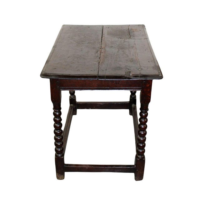 19th Century Welch Oak Side Table For Sale - Image 5 of 6