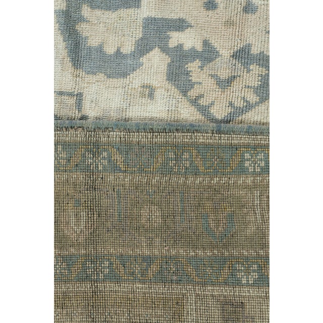 Vintage Turkish Oushak Rug 6ft 2in X 9ft 8in For Sale In New York - Image 6 of 9