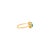 Not Yet Made - Made To Order 14k Gold Zambian Emerald & Diamond East to West Ring Size 5.5 For Sale - Image 5 of 11