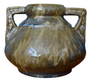Art Nouveau Stoneware Vase, 1890s