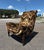 Wood Mid Century Castro Convertible Tufted Lounge Chair & Otto For Sale - Image 7 of 11
