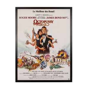 French James Bond Octopussy Poster, 1983
