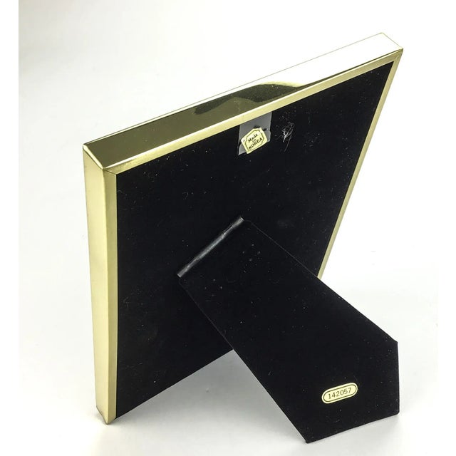 Solid Brass Vintage Photo Frame 5 X 7 For Sale - Image 4 of 6