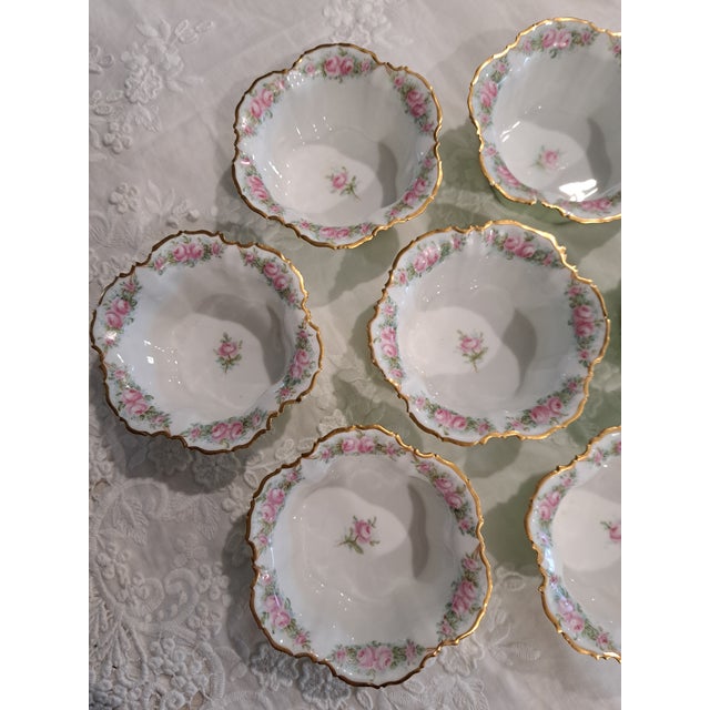 Late 19th Century Antique Dessert Cups and Saucers - Set of 20 For Sale - Image 5 of 17