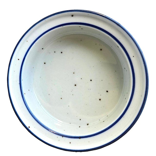 Vintage Dansk Blue Mist Rimmed Soup Bowls, 3 Pieces For Sale - Image 11 of 12