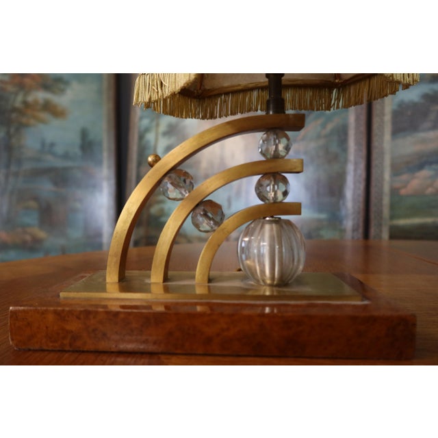 Tan Vintage Table Lamps, 1950s, Set of 4 For Sale - Image 8 of 9