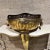 1950s Egidio Casagrande Hammered Brass Centerpiece Bowl Italy For Sale In San Diego - Image 6 of 10