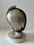 1970s George Nama, Mod Brutalist Abstract Metal & Painting Heavy Sculpture Bust George Nama, 1973 For Sale - Image 5 of 10