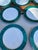 1970s 1970s Malachite Gabbay Dinner Plates- Set of 12 For Sale - Image 5 of 9