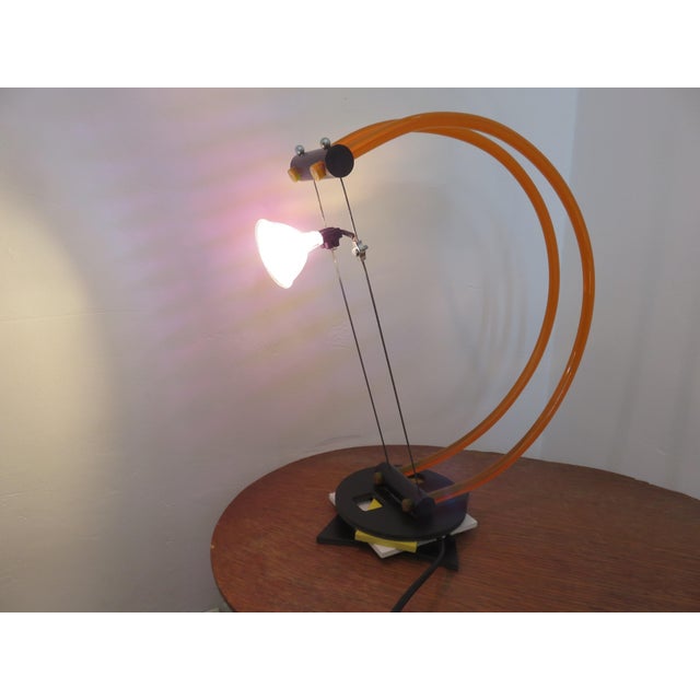 Plastic Postmodern Lamps, Italy, 1980s, Set of 2 For Sale - Image 7 of 15