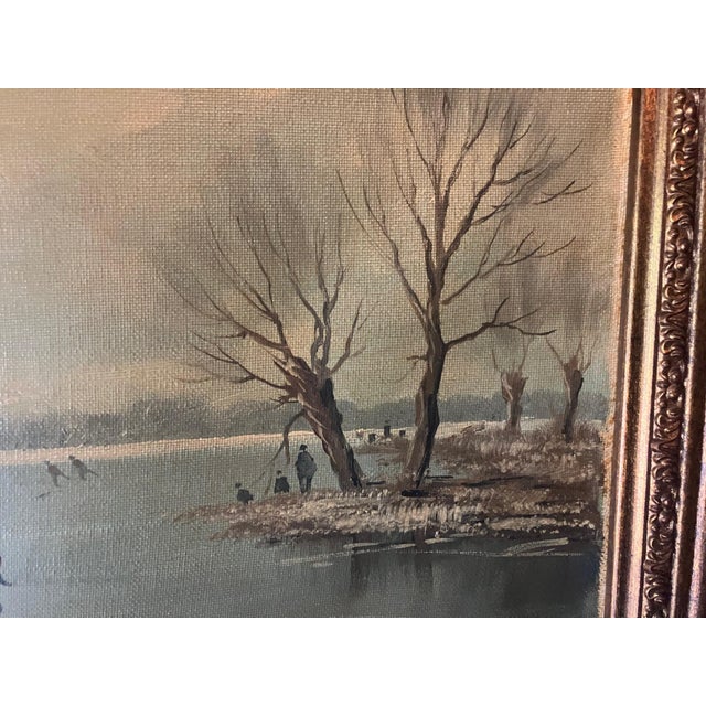 Antique European Painting For Sale - Image 9 of 18