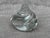 Vintage Clear Art Glass Seshell Paper Weight Signed For Sale - Image 9 of 13