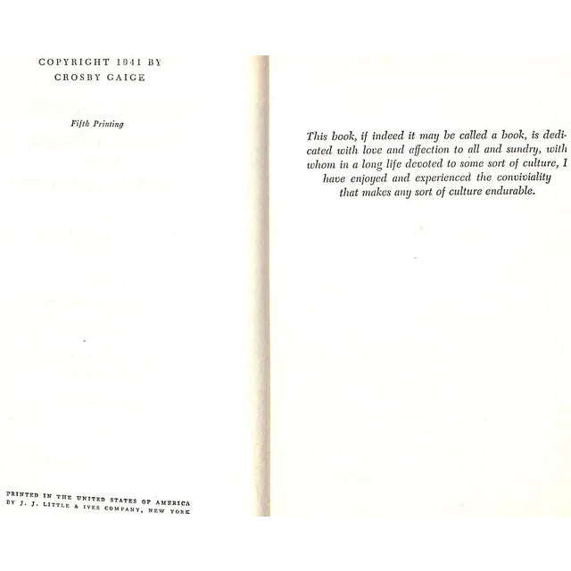 Traditional "Crosby Gaige's Cocktail Guide and Ladies' Companion" 1946 For Sale - Image 3 of 13