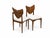 Mid Century Style Solid Walnut Butterfly Dining Chairs - Set of 6 For Sale - Image 4 of 5