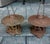 Copper 1940s Heavy Cast Iron Pagoda Hummingbird Lanterns - Set of 2 For Sale - Image 8 of 10