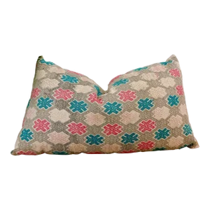 Vintage Chinese Wedding Blanket Pillow