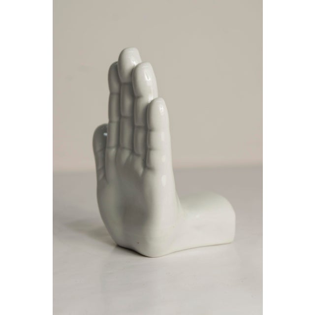 Left-Handed Ceramic Bookend or Decoration, 1980s For Sale - Image 11 of 11