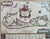 Traditional 17th Century Willem Janszoon Blaeu (Dutch, 1571–1638) “Mappa Aestivarum Insularum Alias Bermudas,” C. 1635–1650 Hand-Colored Copperplate Engraving For Sale - Image 3 of 12