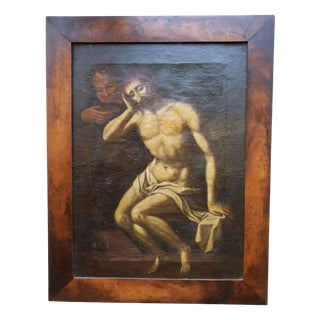 Baroque Oil on Canvas from the Neapolitan School, Circle of the Neapolitan Master Francesco Solimena (1657–1747) For Sale