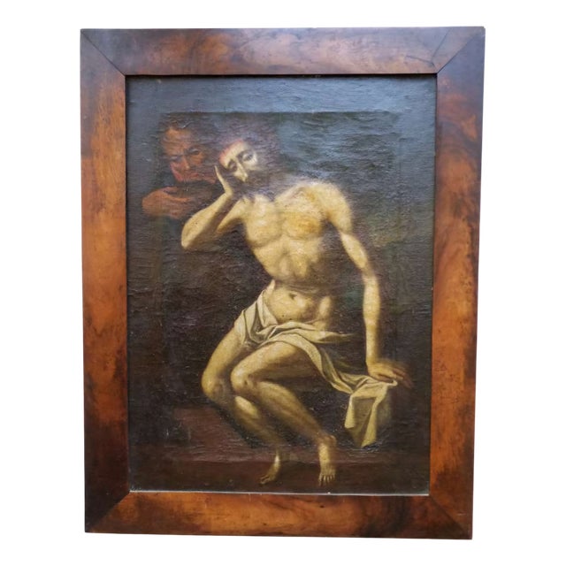 Baroque Oil on Canvas from the Neapolitan School, Circle of the Neapolitan Master Francesco Solimena (1657–1747) For Sale
