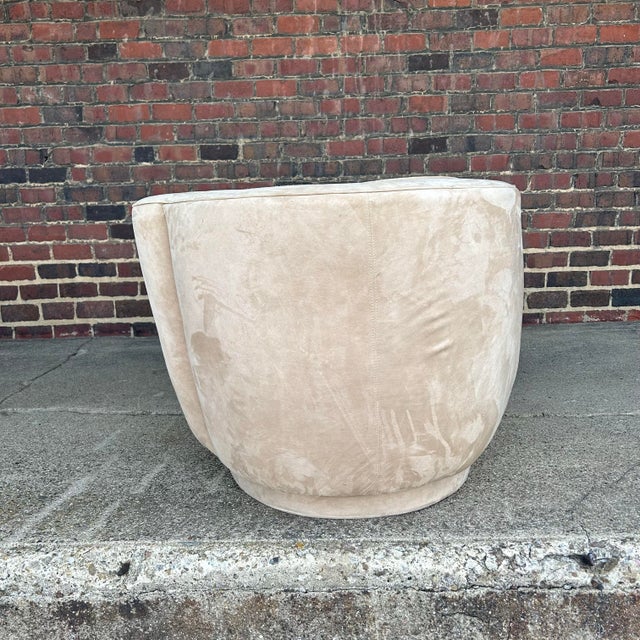 Vladimir Kagan Style Chaise Lounge Post Modern For Sale In Cleveland - Image 6 of 11