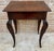 French Carved Walnut Side Table, 1940s For Sale - Image 10 of 18