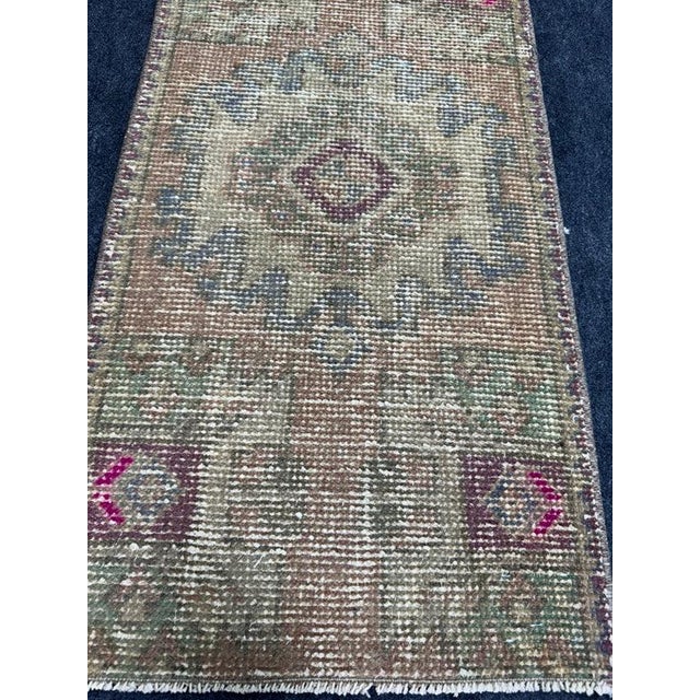 Contemporary Turkish Yastik Rug 1'7" x 3' For Sale - Image 3 of 5