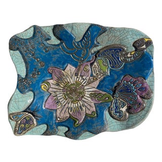 Intertwining of Infinity Where Light Blooms Sculpture in Raku from Stefania Zoppellaro, 2026 For Sale