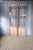 Superb pair of double doors, with a design of great simplicity and timeless elegance. Each leaf is framed by a glazed...