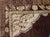 Mid 20th Century Mid 20th Century Brown Background Floral Medallion Vintage Turkish Kars Rug in Ivory and Taupe For Sale - Image 5 of 14