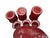 Southern Living “Cinnabar” Red Ceramic Canister Set & Oval Platter – 4 Pieces For Sale - Image 9 of 12