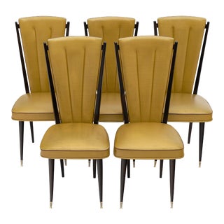 Mid-Century French Dining Chairs For Sale