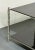 Metal Modern Two Tier Maison Bagues Style Coffee / Low Table, Black Granite For Sale - Image 7 of 13