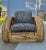 1960s Six-Strand Pretzel Lounge Chair | in Paul Frankl Style For Sale In Tampa - Image 6 of 12