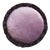 The Macaron, Fringed Velvet Circle Pillow, Lilac For Sale