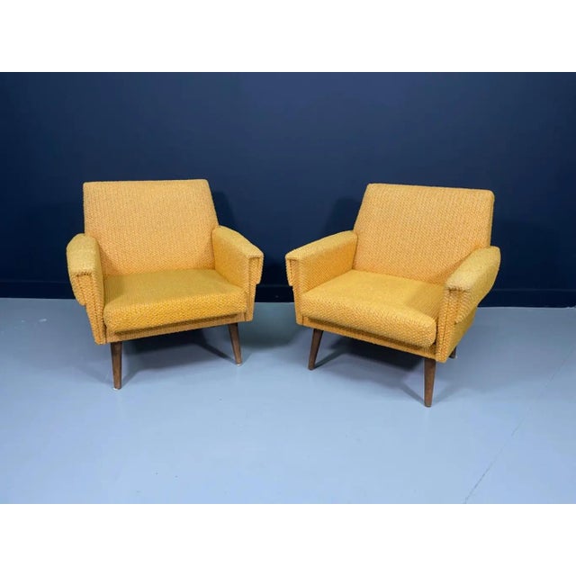 Mid-Century Lounge Chairs, 1960s, Set of 2 For Sale - Image 6 of 9