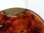 Hollywood Regency Vintage Round Acrylic Tray with Brass Details from Guzzini, 1970s For Sale - Image 3 of 6