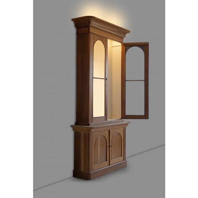 1970s John Dickinson Attributed Monumental Cabinet for the Historic Firehouse, San Francisco For Sale - Image 9 of 13